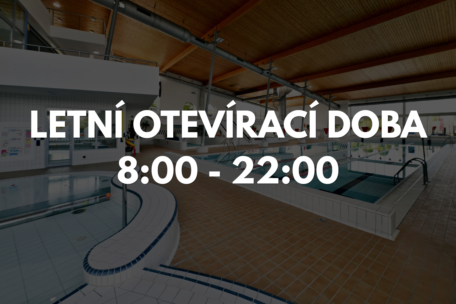 Letní otevírací doba od 30.6.